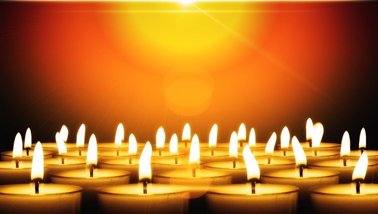 candles, christmas, festival